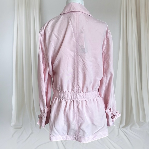 Banana Republic Light Pink 70% Modal ‘Jacket’ Blouse L - Picture 3 of 16
